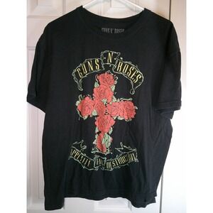 Guns N' Roses Graphic T-Shirt Appetite‎ For Destruction Rock Band XXL